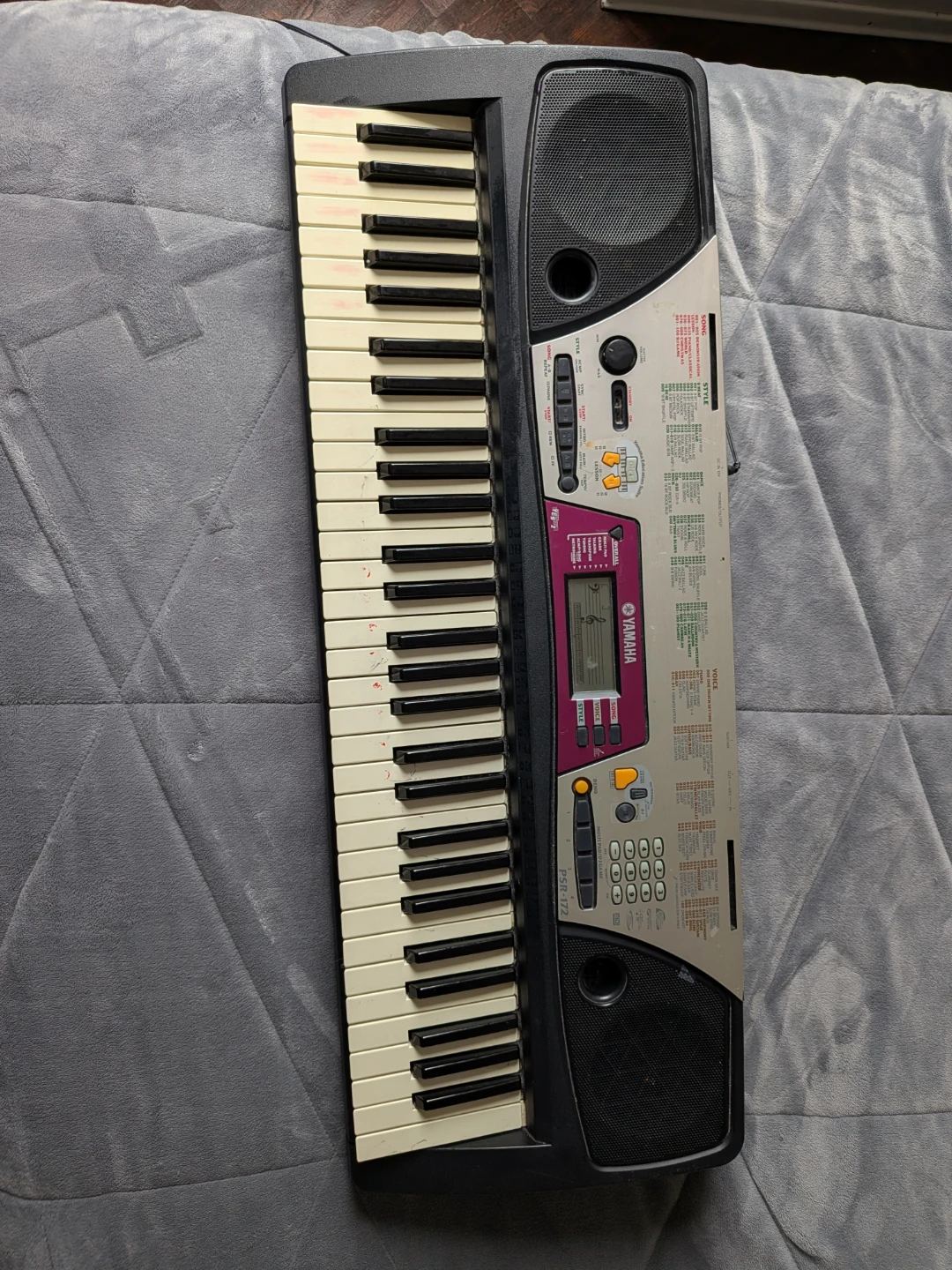 Yamaha PSR-172 Electronic Keyboard - photo 4