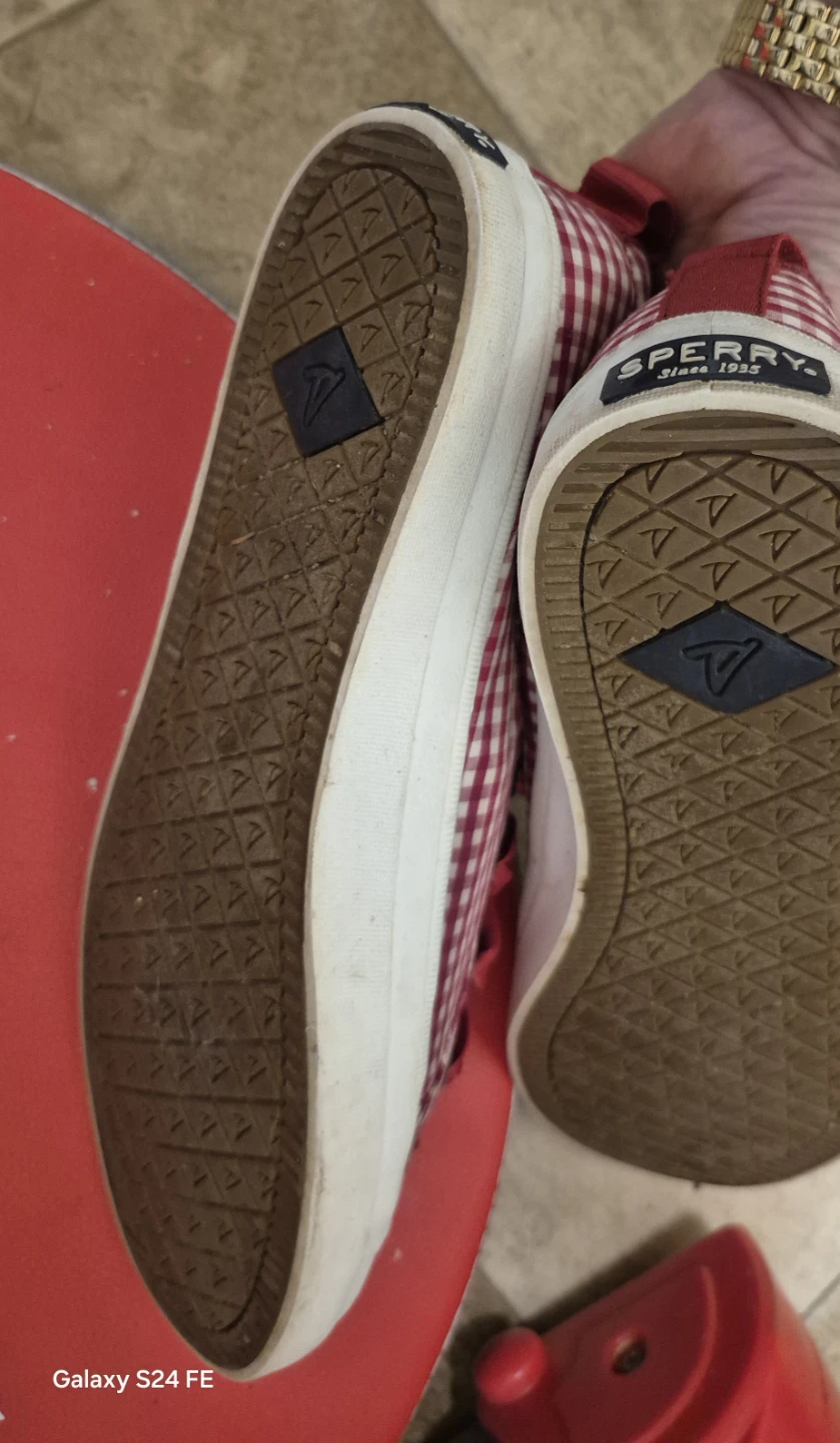 Sperry Women's Gingham Memory Foam Sneakers - - photo 2