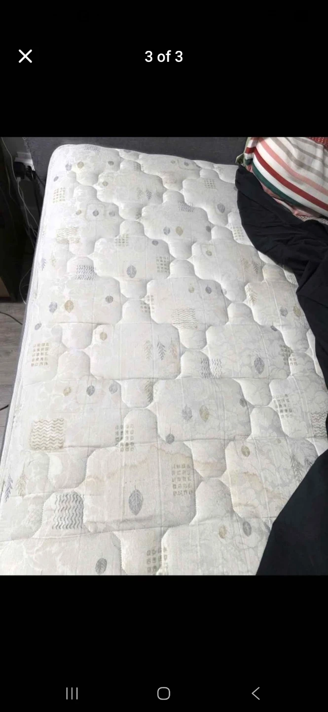 Bedframe with ottoman and mattress - photo 2