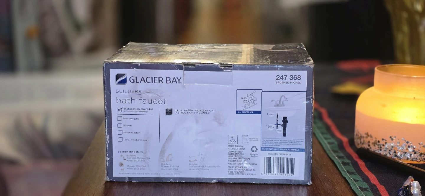 Glacier Bay Builders Bath Faucet - photo 2