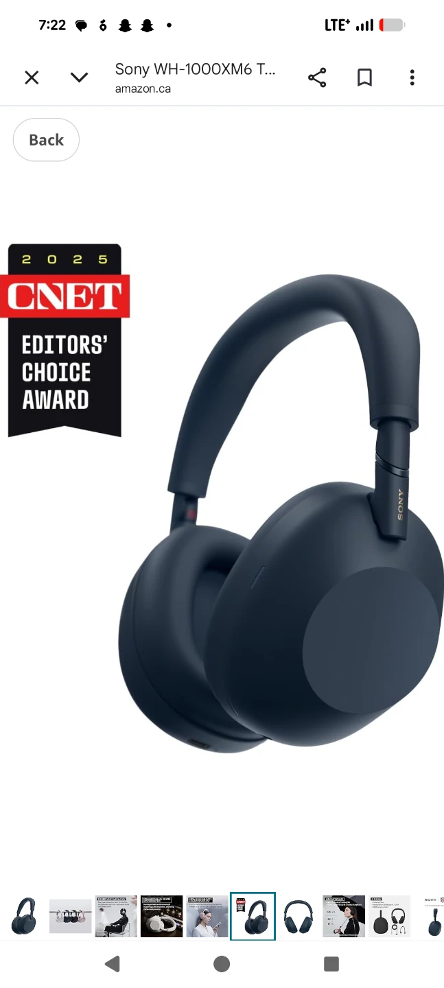 Sony WH-1000XM6 Noise Cancelling Headphones - photo 3