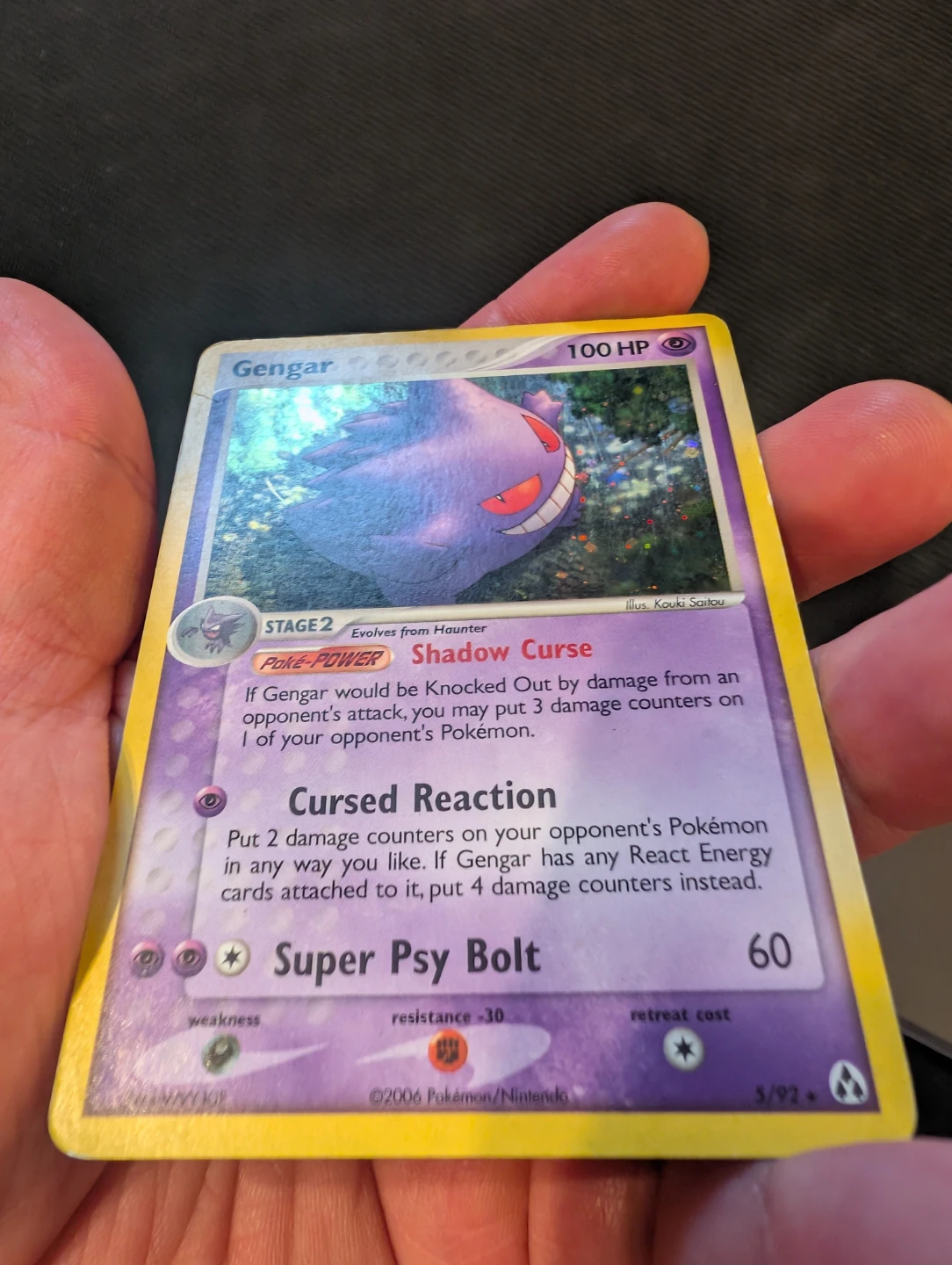 Gengar EX 5/92 Legend Maker - Pokemon - photo 3