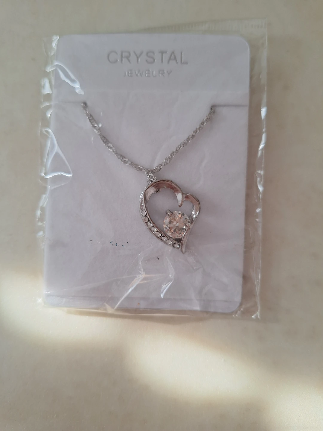 Crystal Heart Necklace