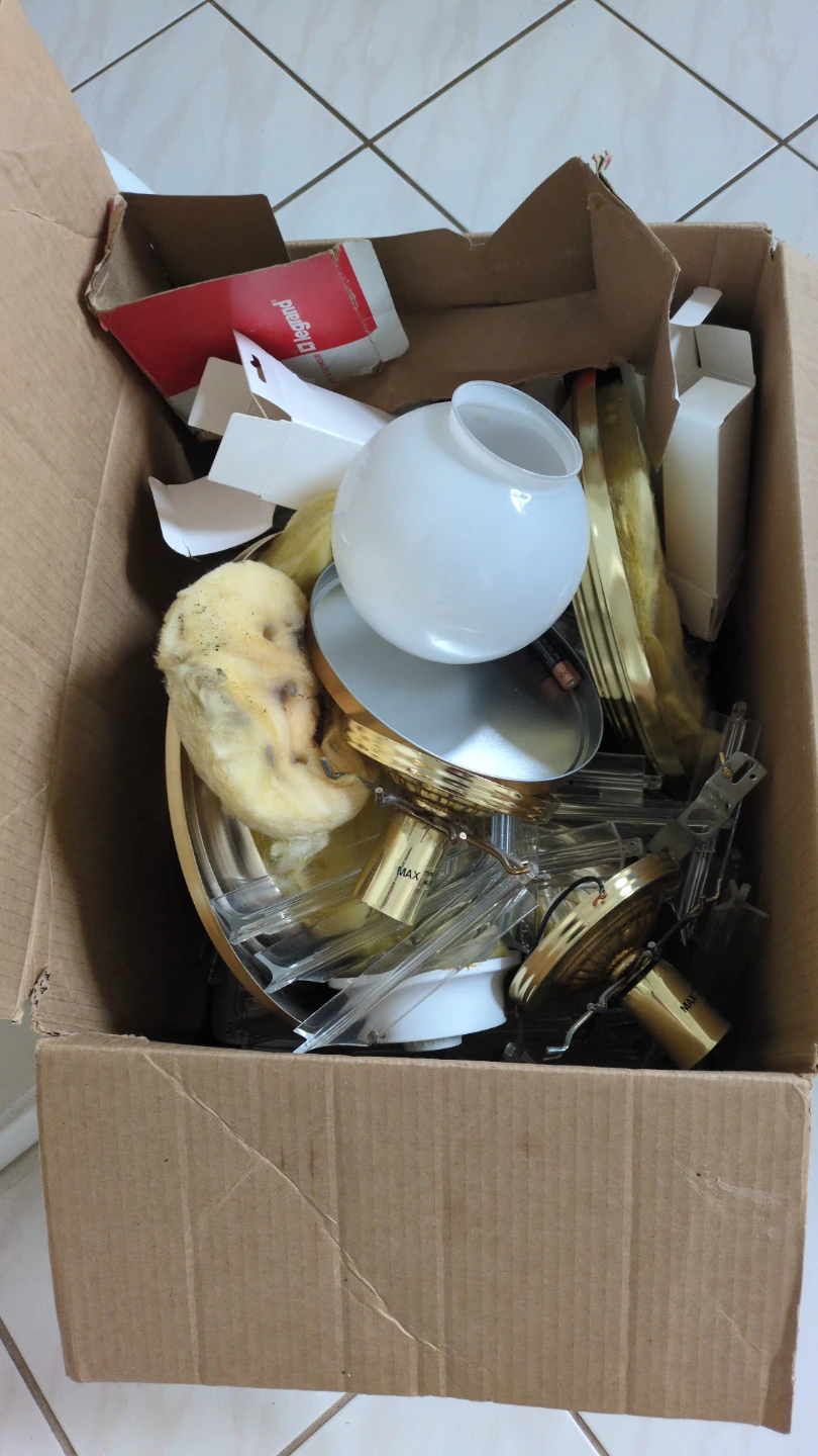 Assorted Lighting Parts and Fixture Components
