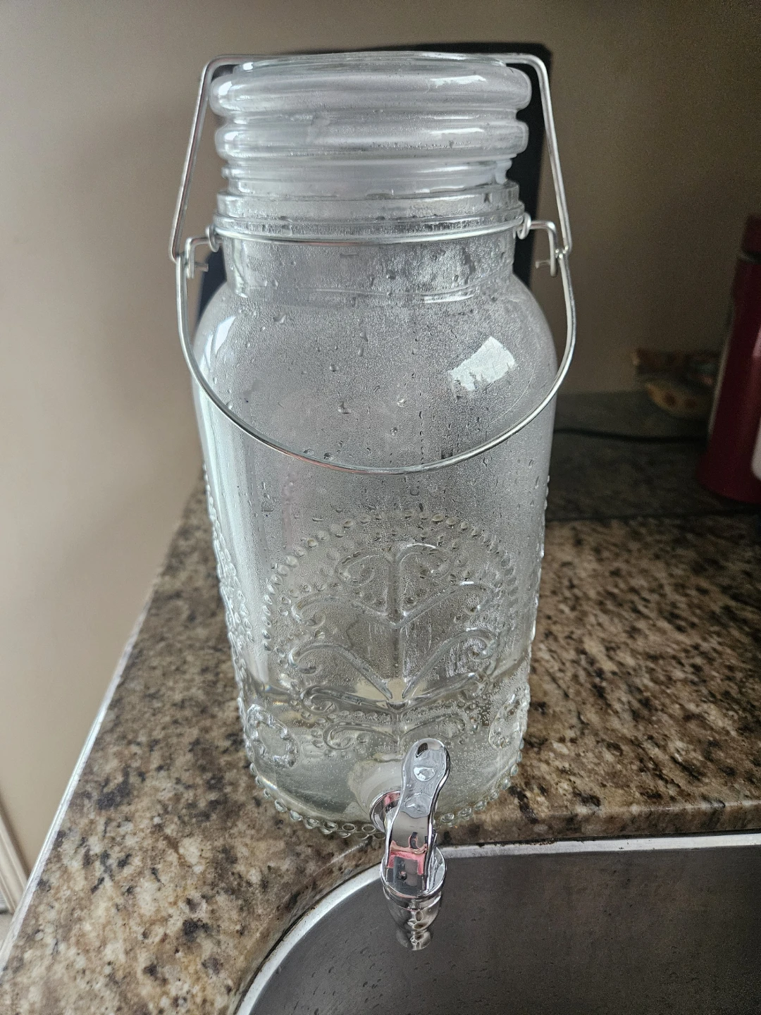 KSP Ice Cold Glass Beverage Dispenser