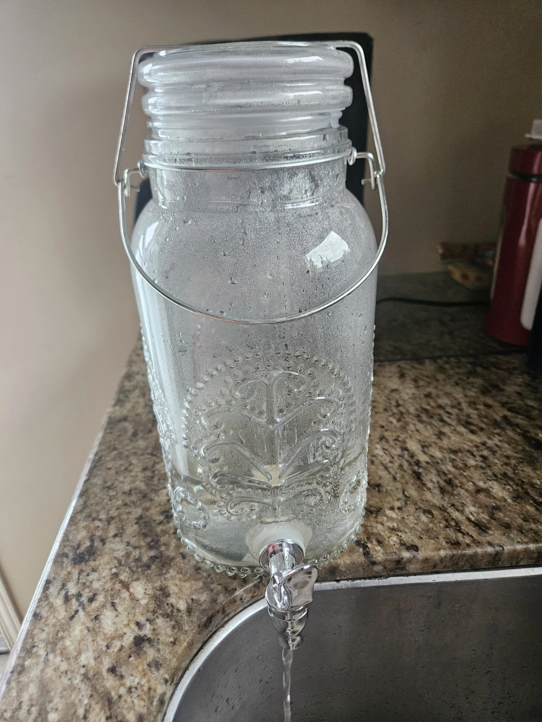 KSP Ice Cold Glass Beverage Dispenser - photo 2