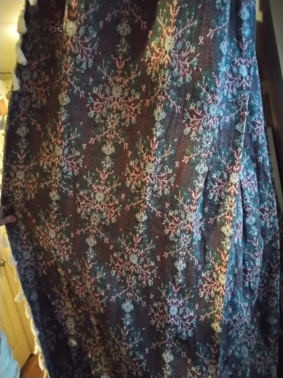 ENJOYBRIDAL Floral Curtains 96 Inch Length - 2 Panels - photo 5