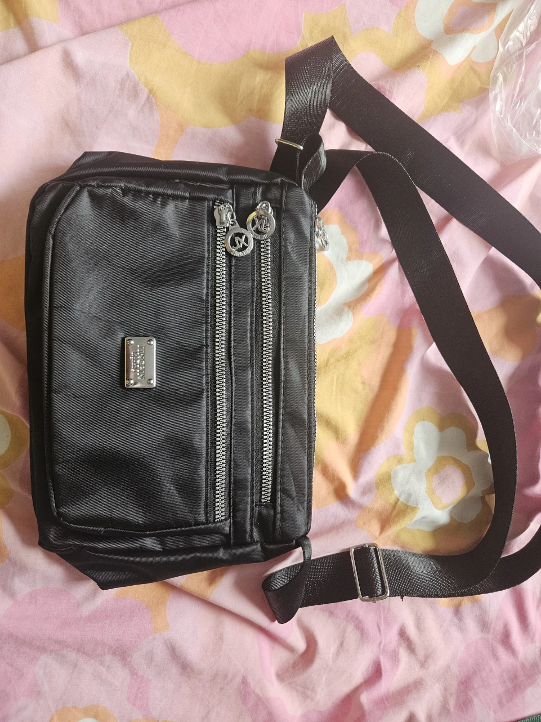 Black crossbody bag