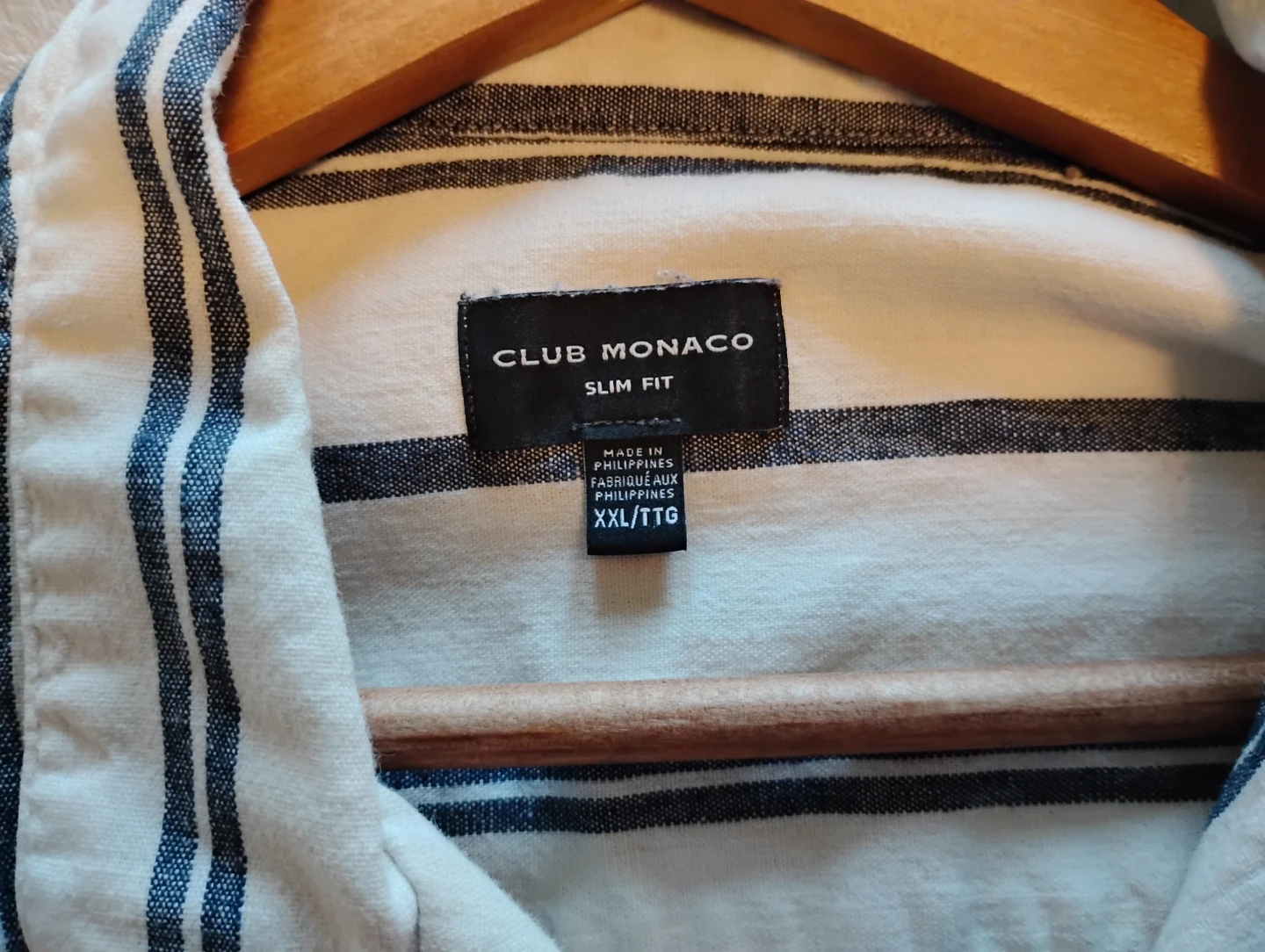 Club Monaco Linen Button Down Shirt -- XXL - photo 2
