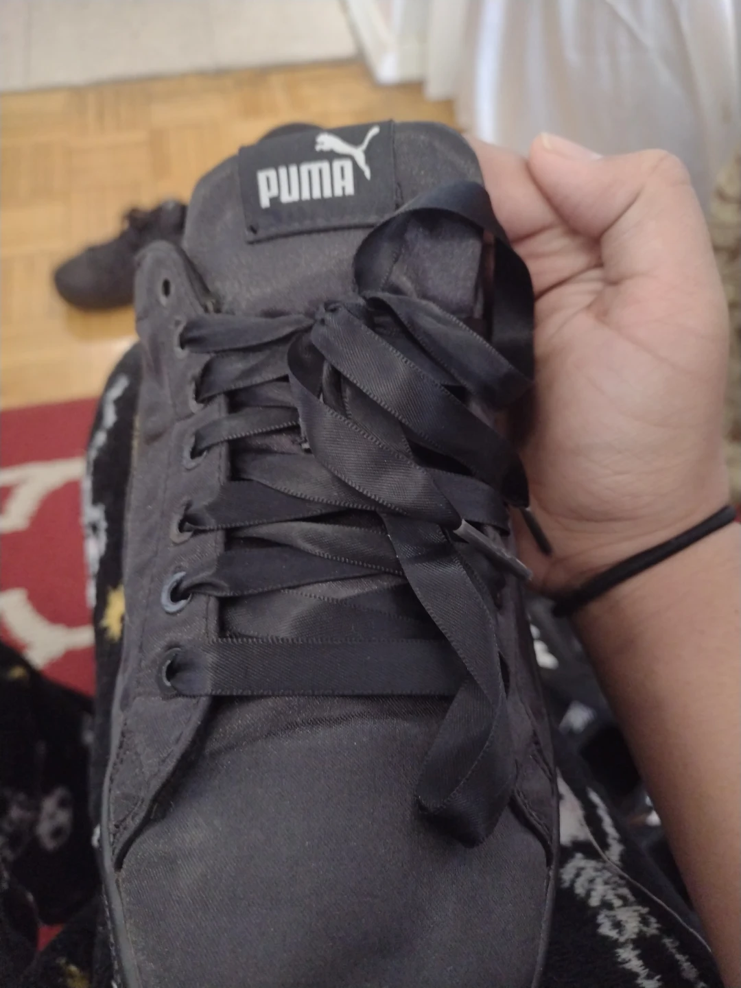 Puma Black Lace-Up Sneakers - photo 2