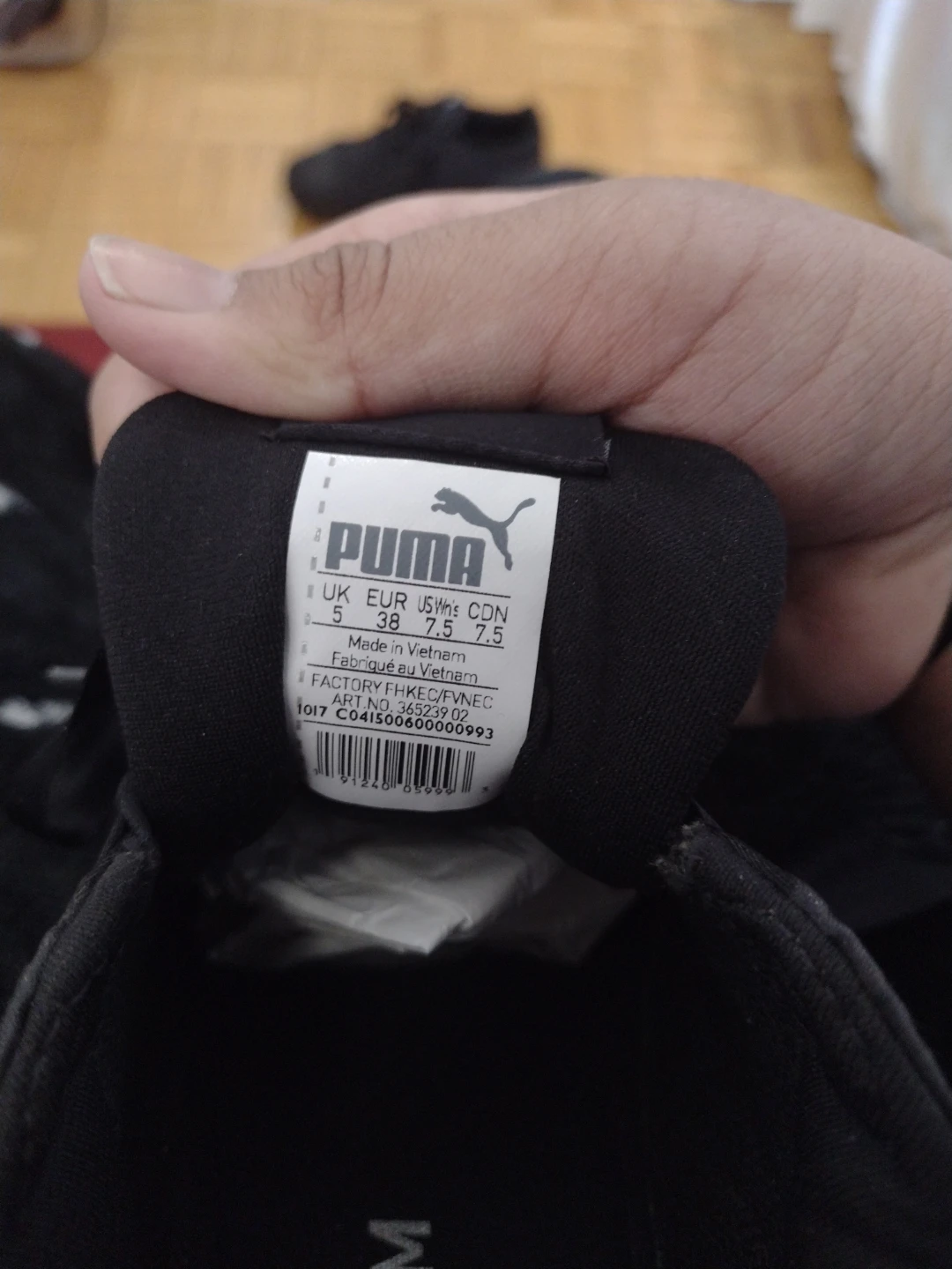 Puma Black Lace-Up Sneakers - photo 4