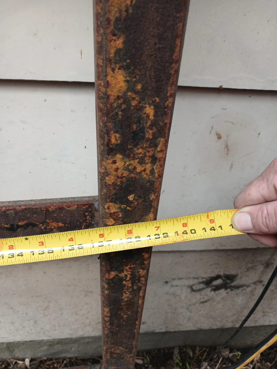 Metal trailer  Frame with out axel - photo 2