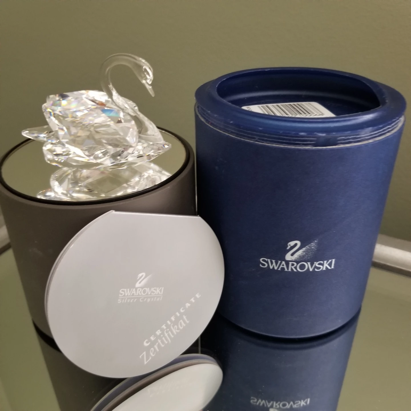 SWAROVSKI CRYSTAL SWAN