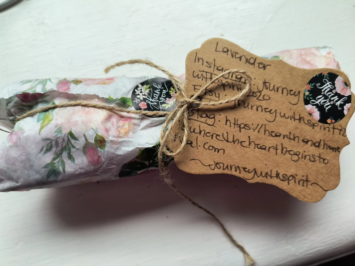 Lavender item smudging / Insense
