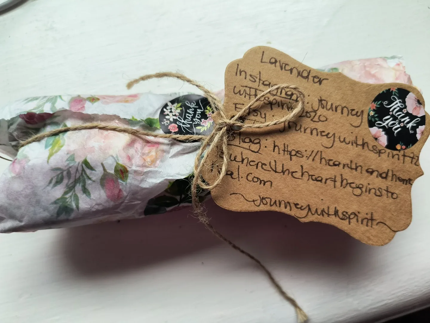 Lavender item smudging / Insense