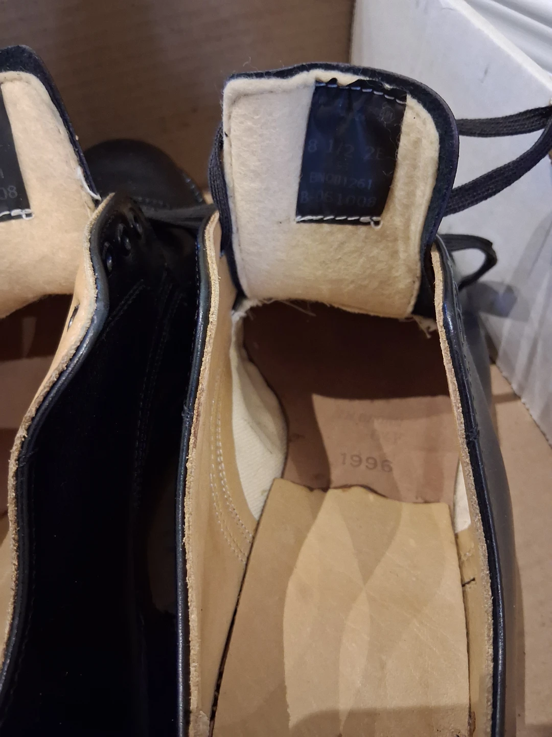 (Vintage 1996 Deadstock) Military Derby Shoes, Made in Canada - photo 3