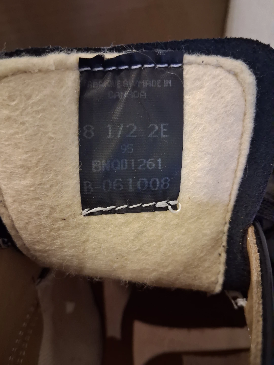 (Vintage 1996 Deadstock) Military Derby Shoes, Made in Canada - photo 4