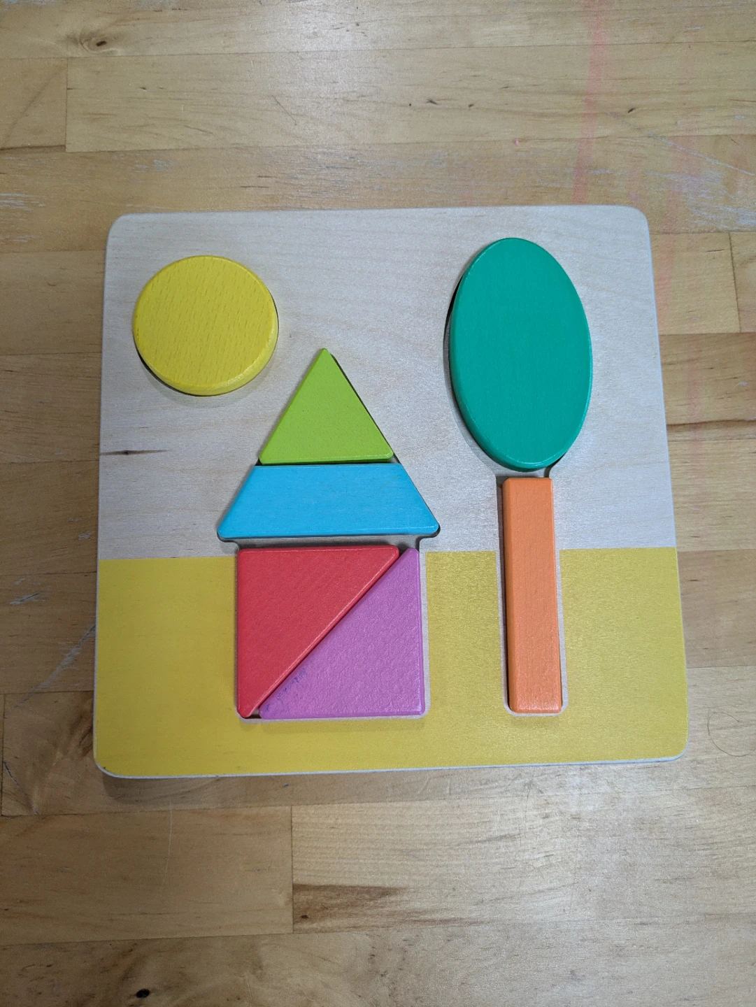 LOVEVERY Wooden Shape Puzzles (3 pcs) - photo 2