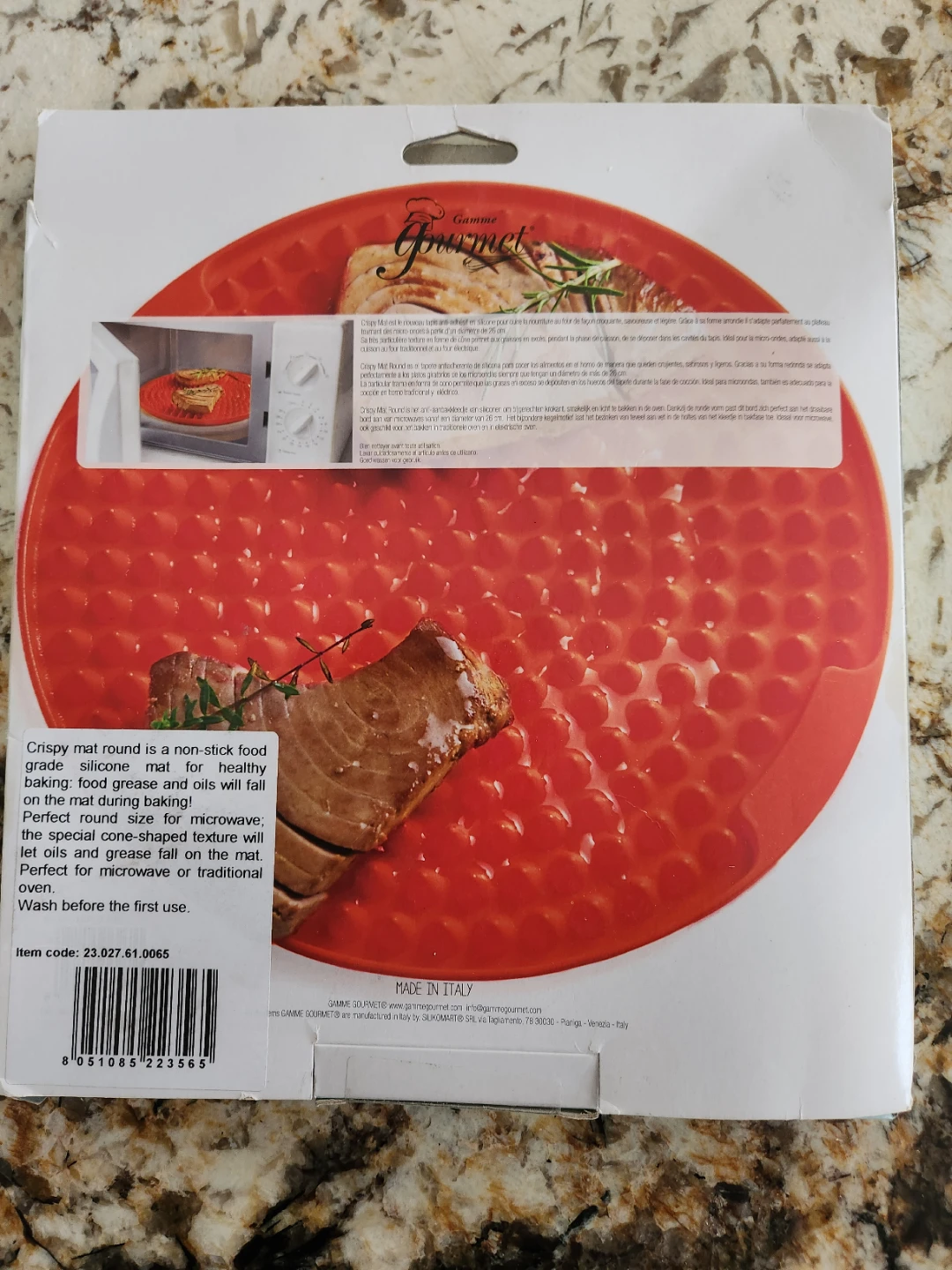 Silikomart Gamme Gourmet Round Silicone Baking Mat - photo 2