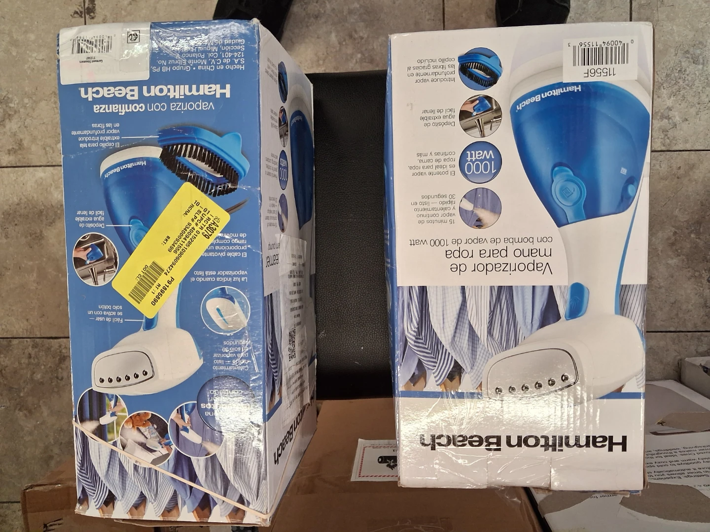 Hamilton Beach Handheld Garment Steamer - Blue/White, 1000 Watt - photo 2