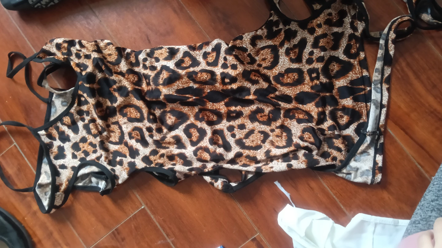 Women's Leopard Print Tank Top - photo 2