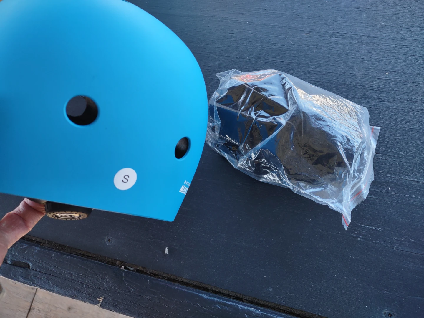OutdoorMaster Blue Kids Helmet Size S - photo 3