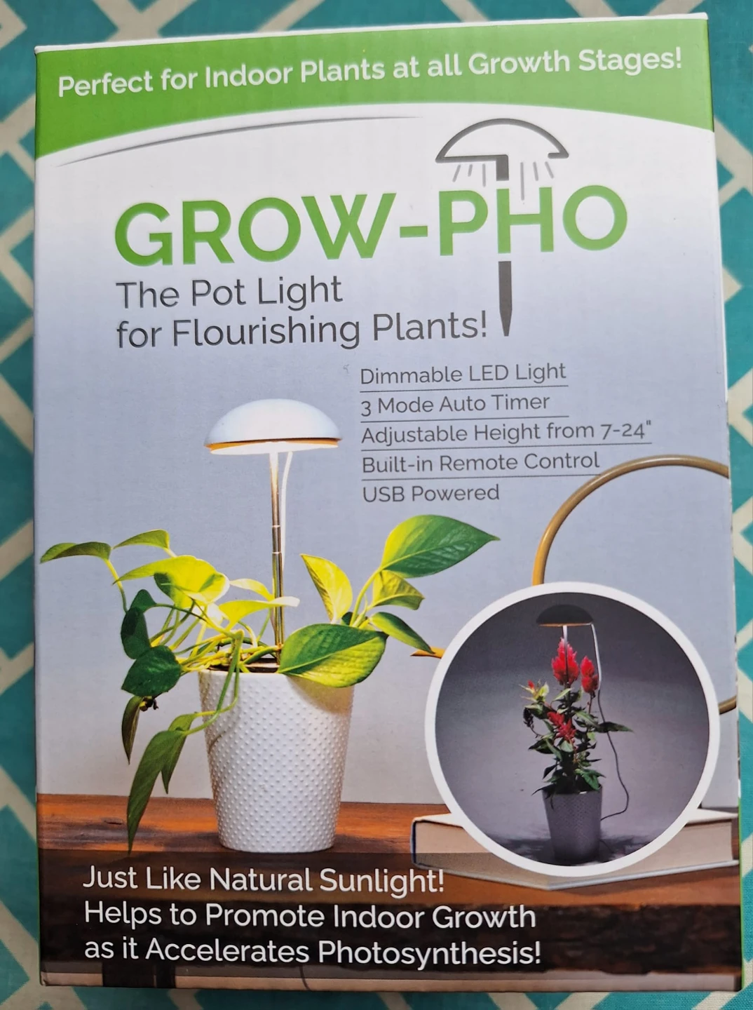 GROW-PHO The Pot Light for Indoor Plants