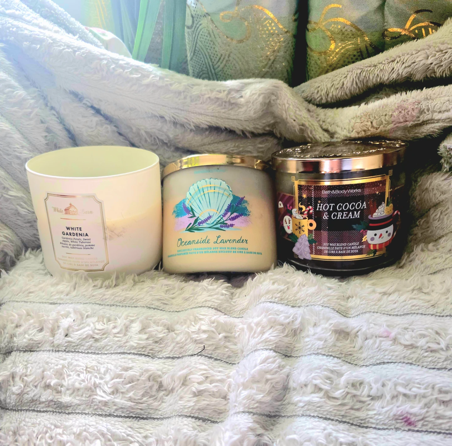Bath & Body Works 3-Wick Candles Batch
