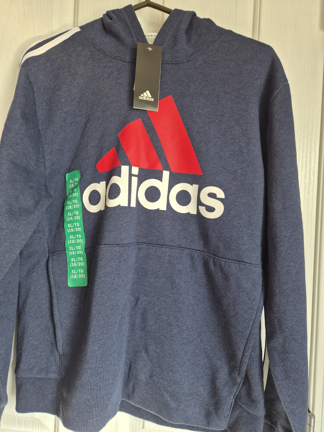 Adidas Boys Hoodie XL/TG (18/20) Navy Blue - photo 4