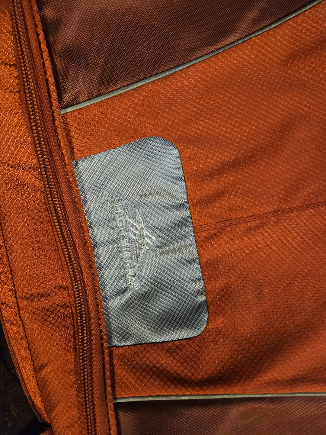 Orange High Sierra Rolling Duffel Bag Luggage - photo 4
