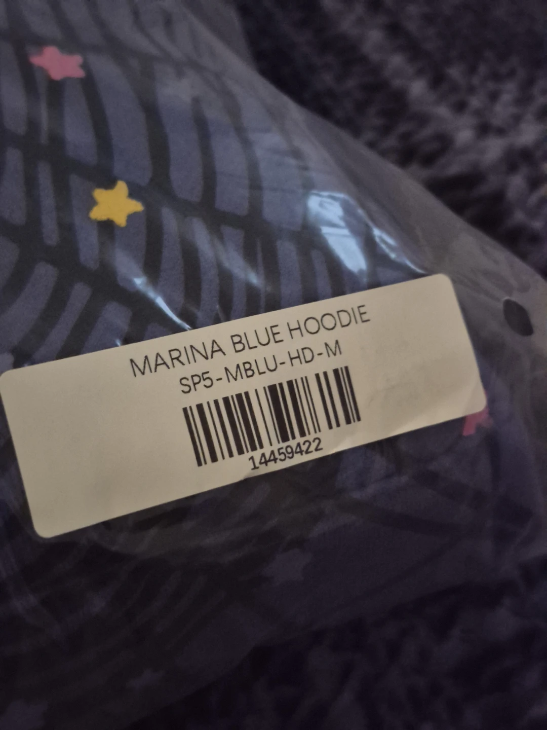 Spider 'Spider' Marina Blue Hoodie - photo 2