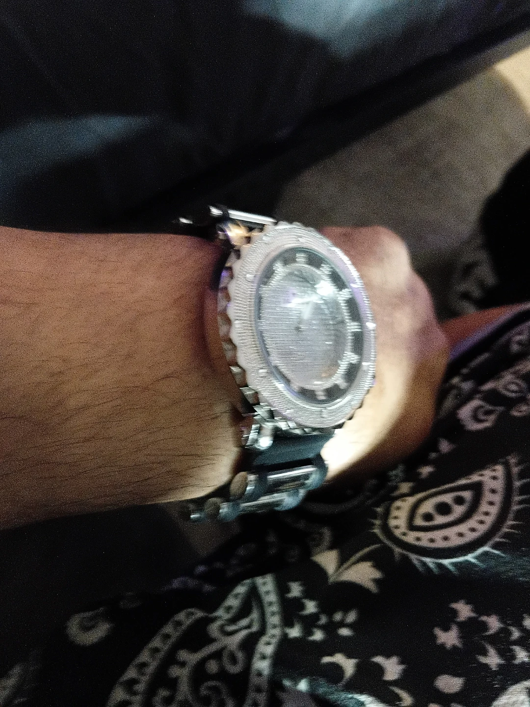 BLUETOP Men's Diamond Studded Watch - photo 2