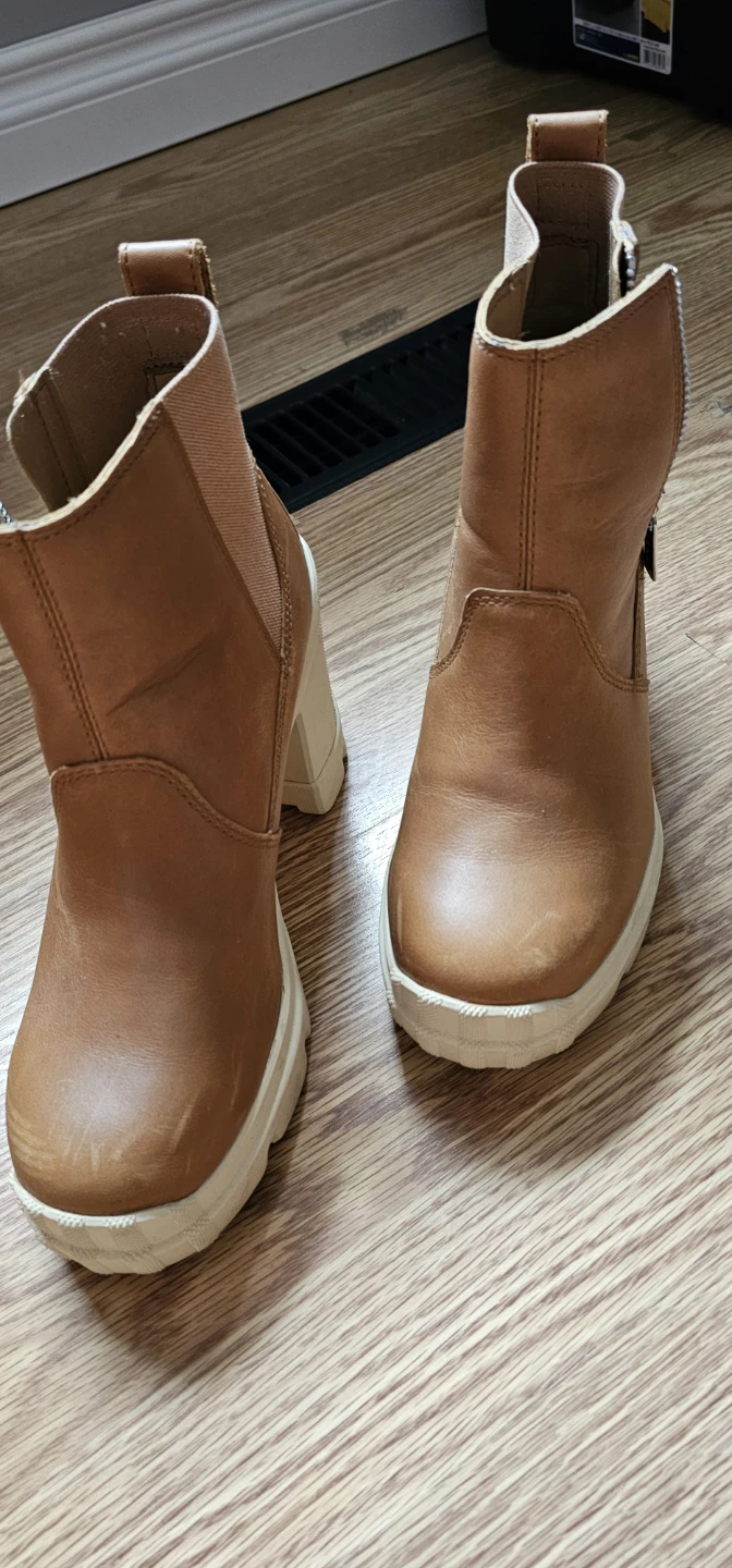 SOREL Women's Ankle Boots - Tan Leather - photo 5