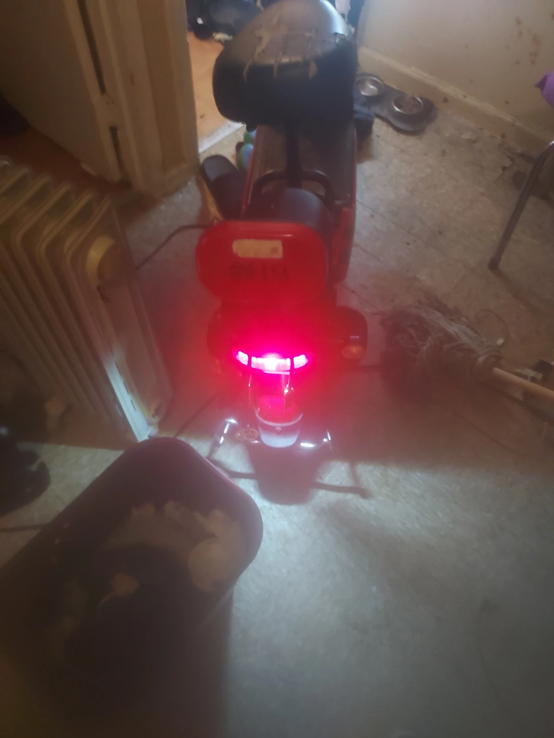 Pink Electric Scooter