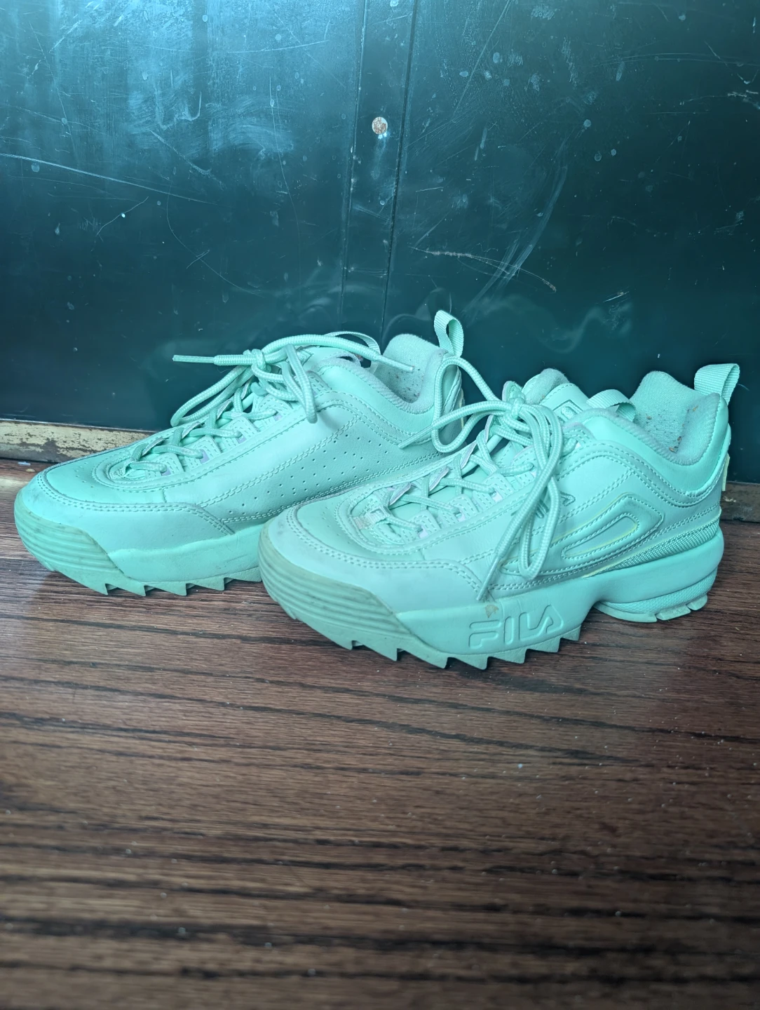 Fila Disruptor II Mint Green Sneakers