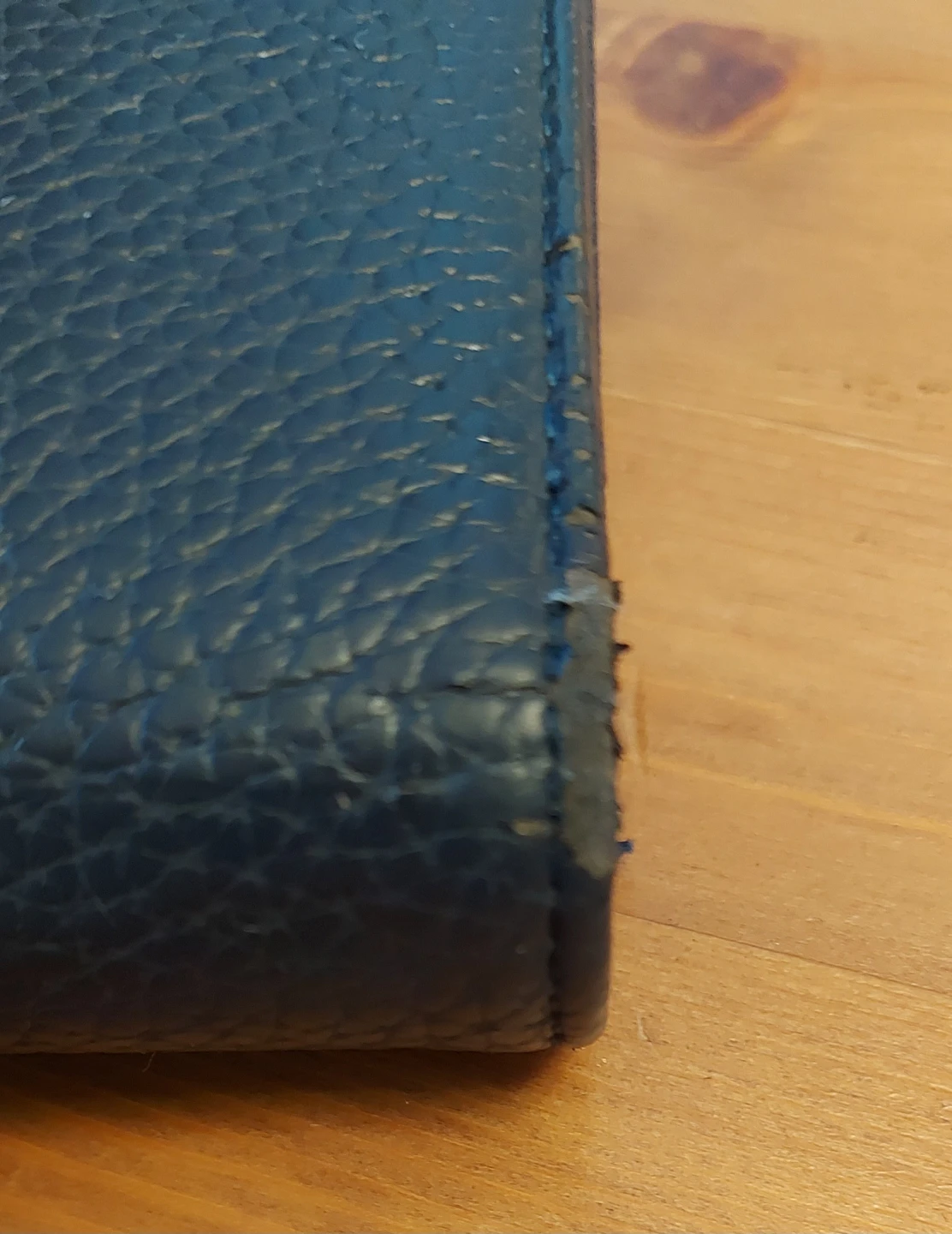 Navy Blue Bi-fold Wallet - Valentina - photo 3