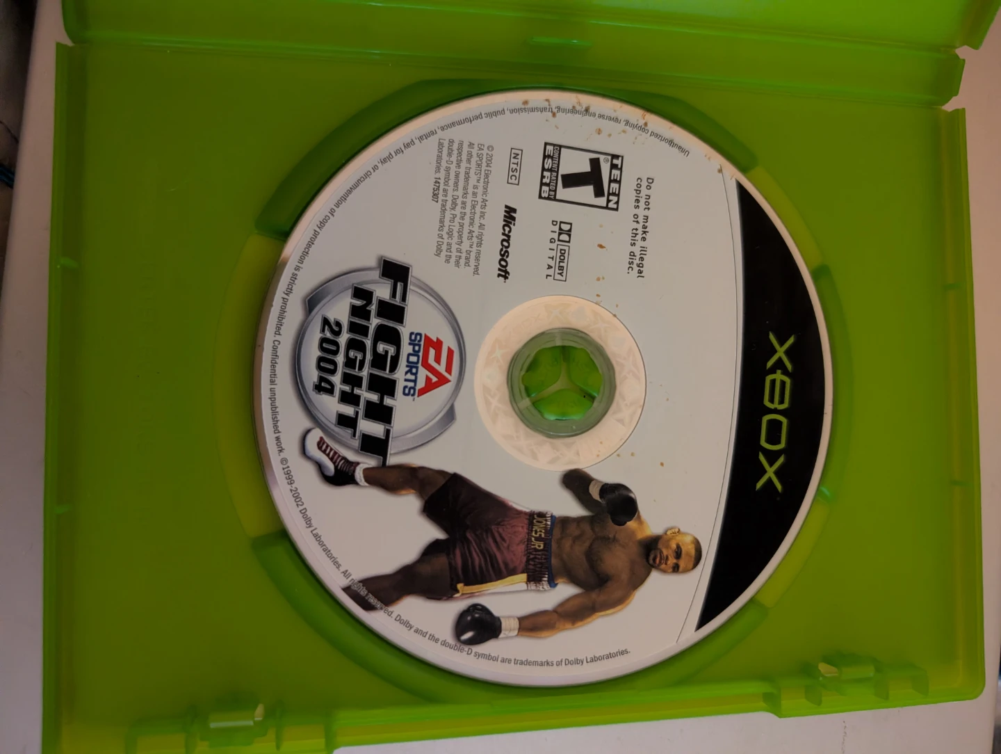 EA Sports Fight Night 2004 Xbox Game - photo 2