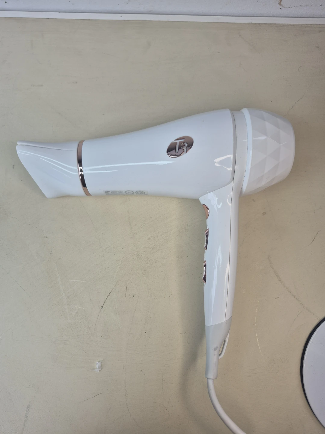 T3 White Hair Dryer - photo 2