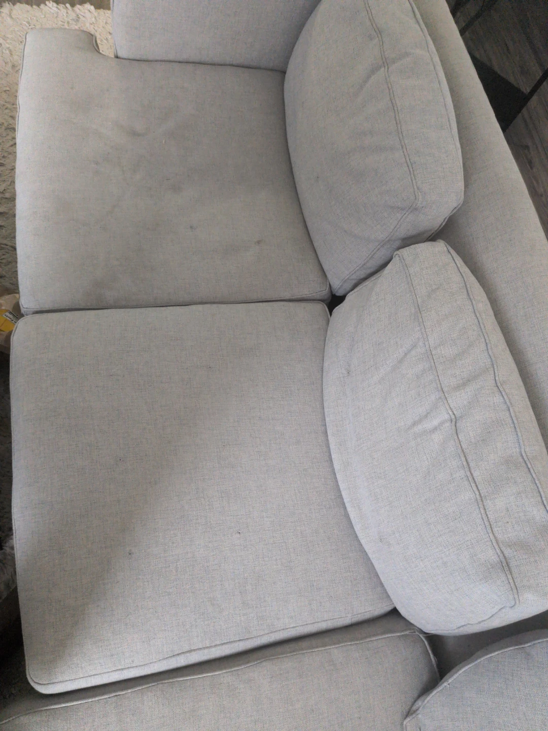 Light Gray Sectional Sofa - photo 3