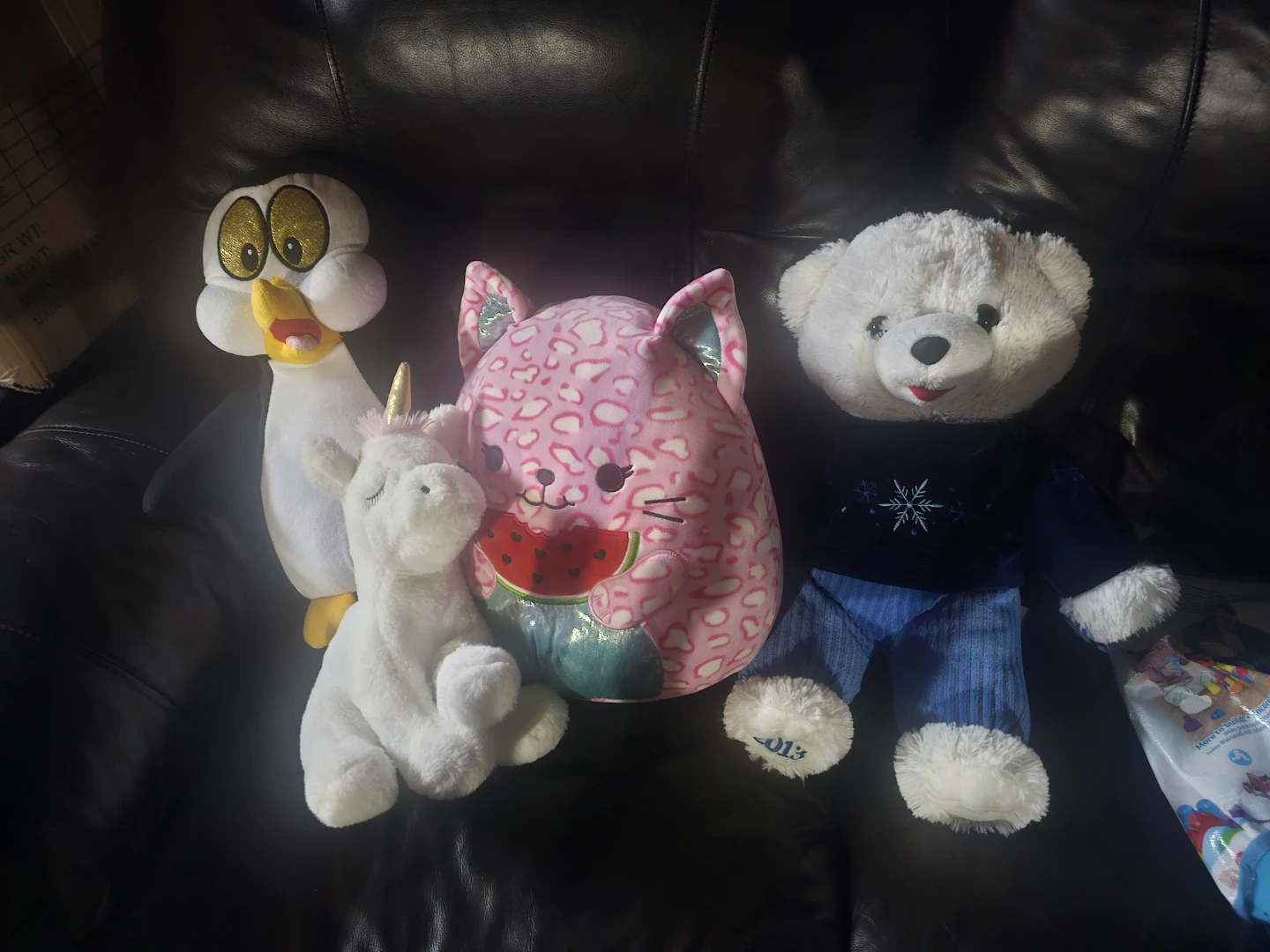 Plush Toys - Penguin, Unicorn, Cat, and Bear - photo 2