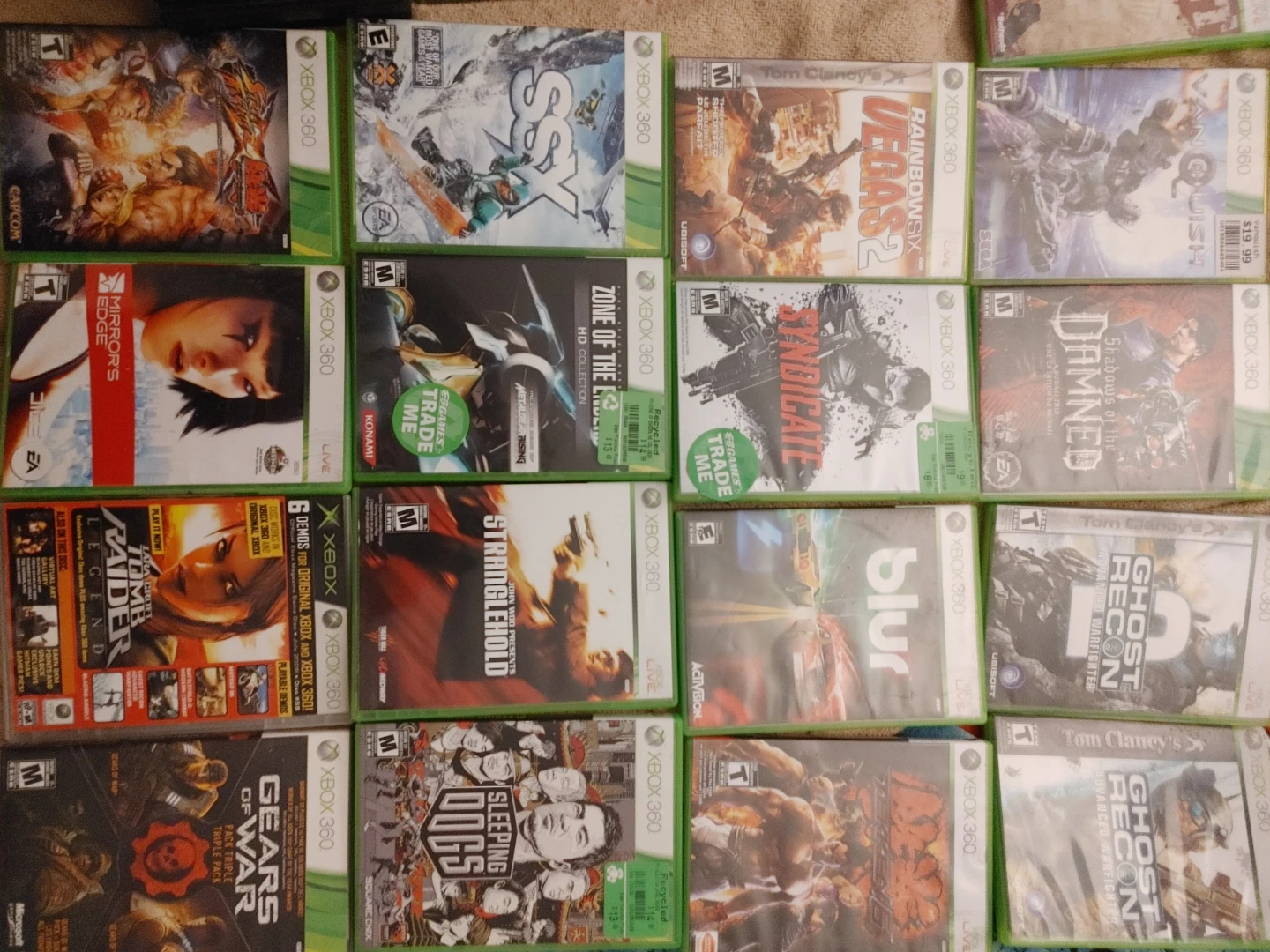 XBOX 360 Game Collection