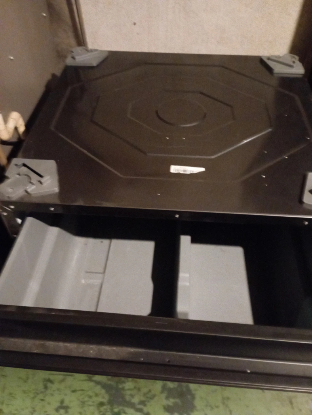 Black laundry storage base - photo 3