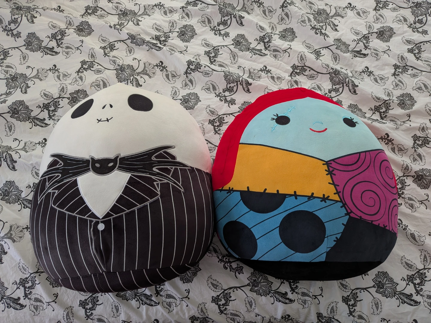 Jack & Sally Squishmallow Plush Set