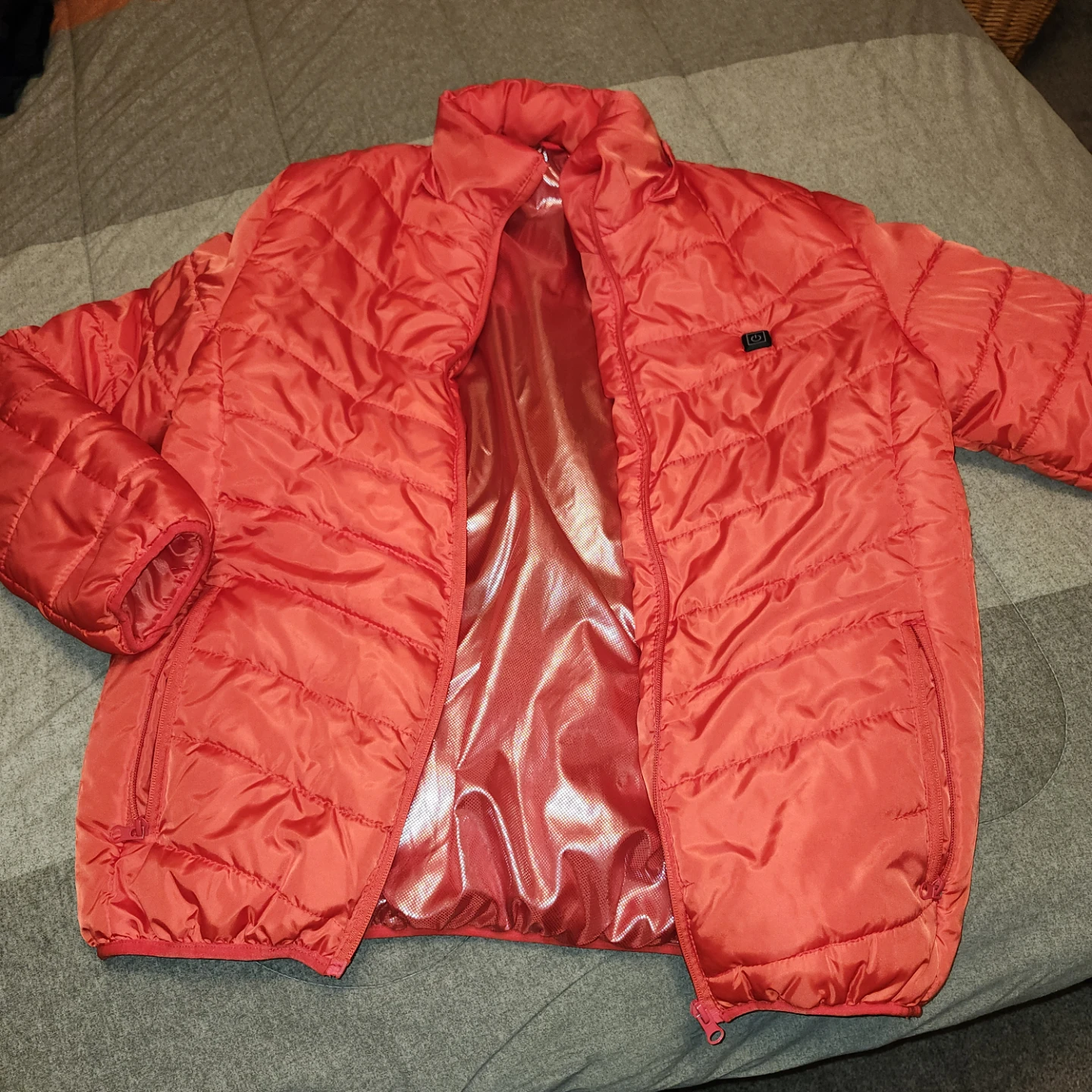 Red Puffer Jacket