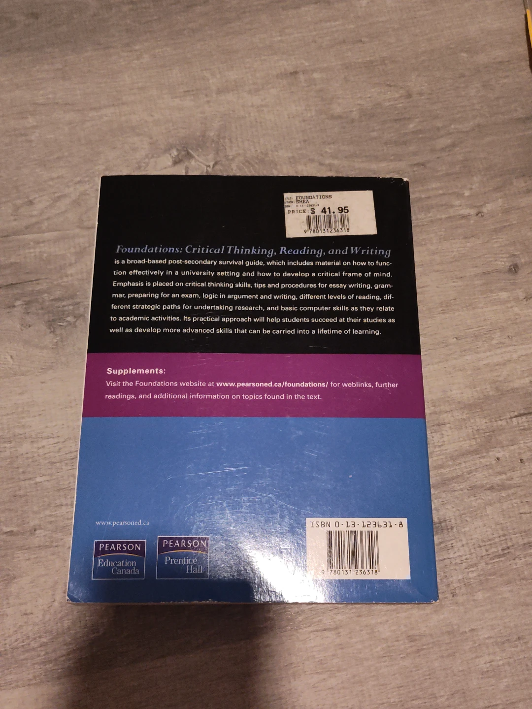 Foundations: Critical Thinking, Reading, and Writing
