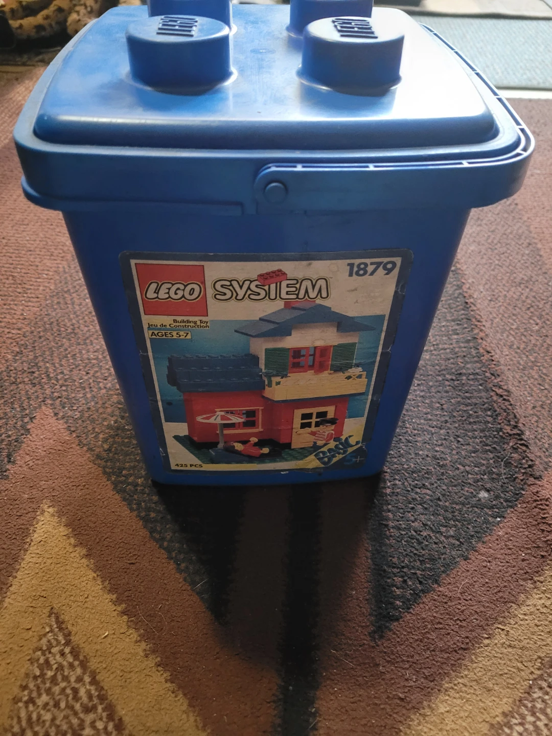 LEGO System 1879 Building Toy Bucket