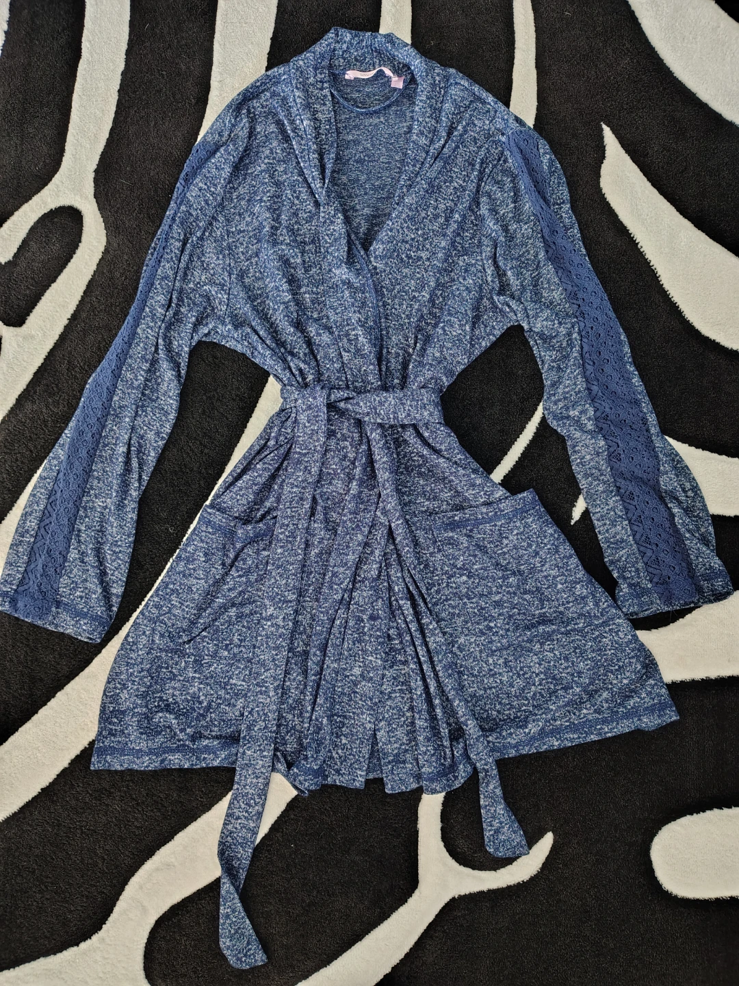La Vie en Rose Blue Robe - L/XL
