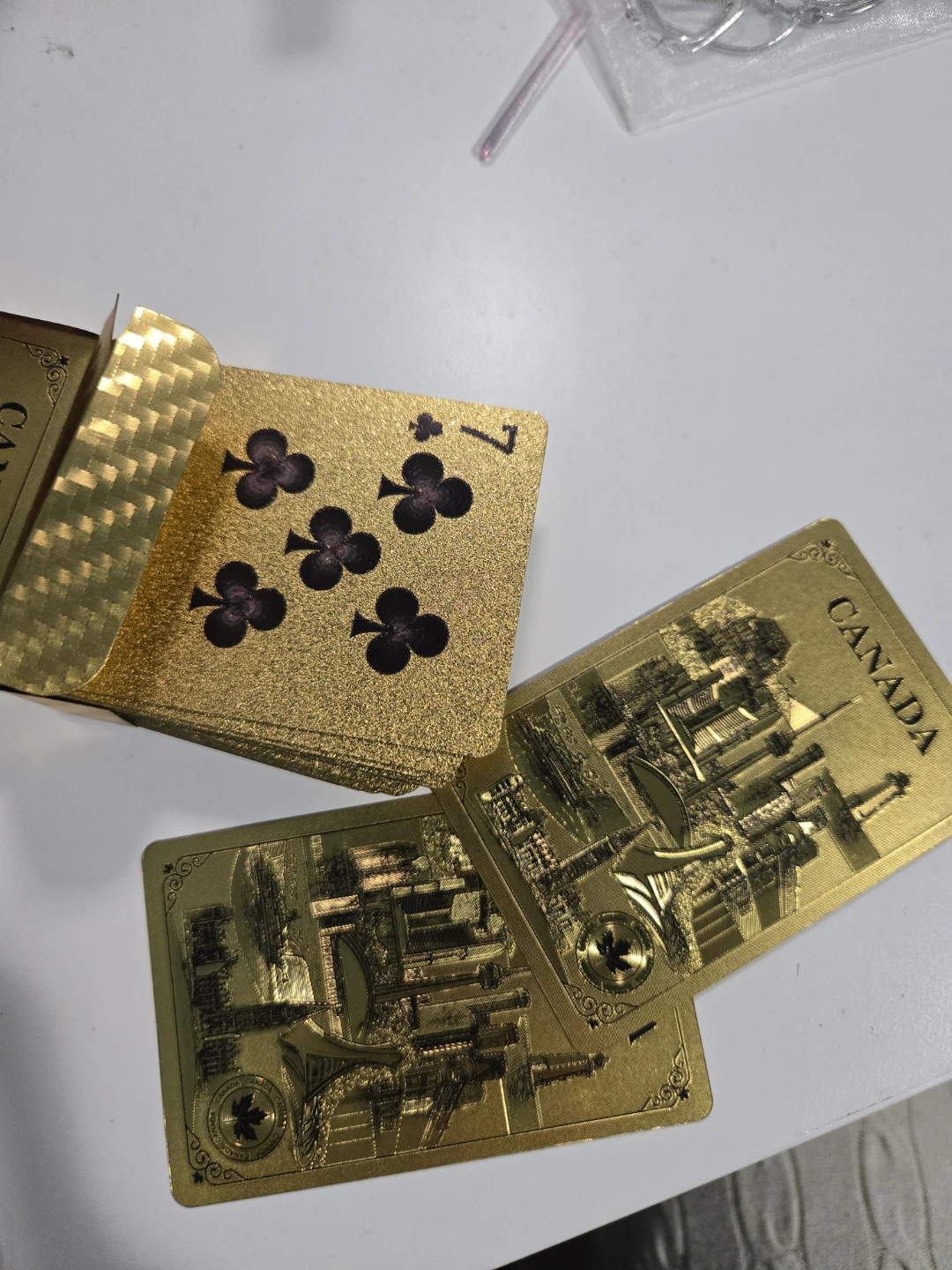 Canada Souvenir Playing Cards - Gold & Provinces/Territories - photo 2