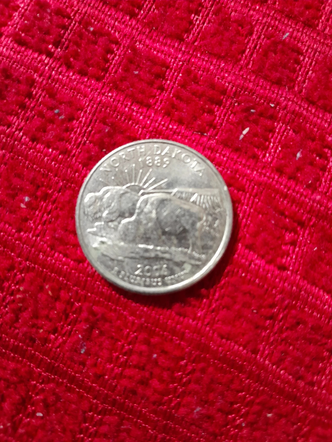North Dakota Quarter Dollar Coin 2004