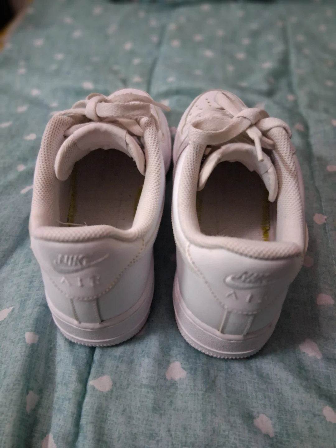 Nike Air Force 1 White Sneakers - photo 2
